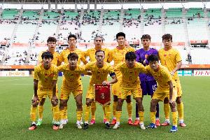 上海媒体：U23中国国家队与韩国激战正酣，两粒失球均有改进空间