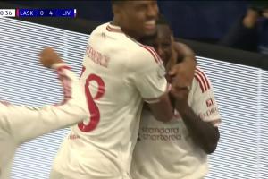弗林蓬率利物浦大胜林茨，比分高达4-0